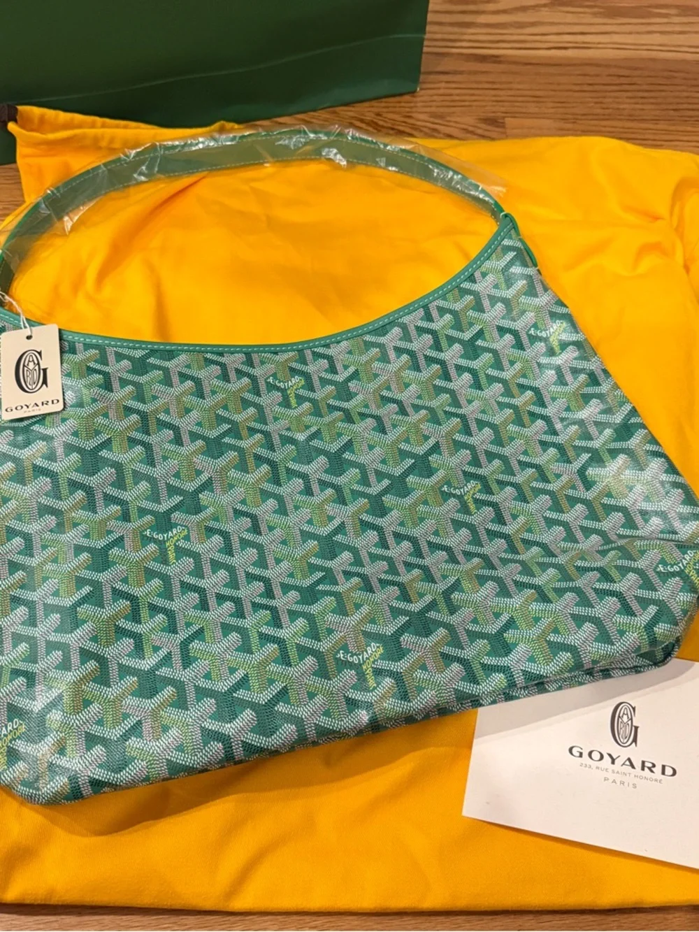 NWT Goyard 2026 limited edition multicolor Hobo Boheme meadow green